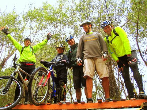 The boys on the North Shore structure...smiling from ear to ear!